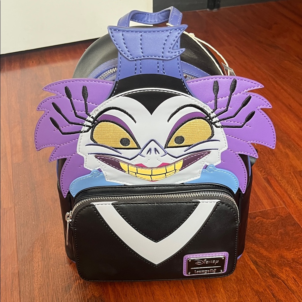 Loungefly Purple and Black Yzma Villain Backpack